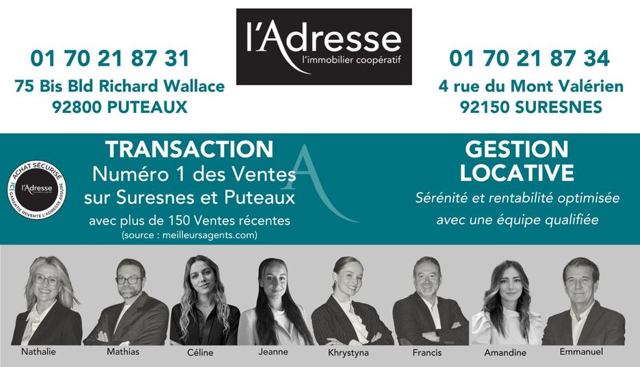 Appartement a louer suresnes - 3 pièce(s) - 70 m2 - Surfyn