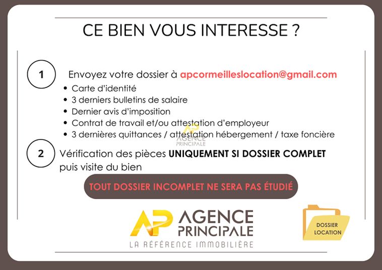 Appartement a louer cormeilles-en-parisis - 3 pièce(s) - 46 m2 - Surfyn