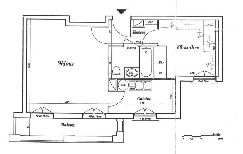 Appartement a louer serris - 2 pièce(s) - 44 m2 - Surfyn