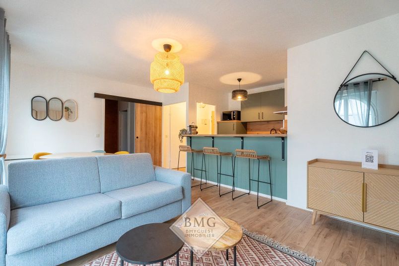 Appartement a louer  - 2 pièce(s) - 45 m2 - Surfyn